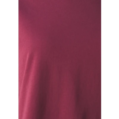 Abbildung von Pieces RIA Solid TEE Tshirt basic, Damen, Größe: XS, Tawny port