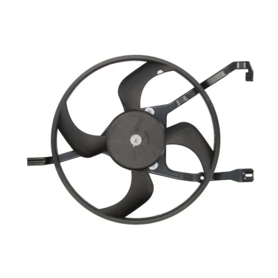 Abbildung von NRF 47448 Lüfter 340 12 100 mit Halterahmen CITROËN: C3 I Hatchback, C2 PEUGEOT: 1007 Hatchback