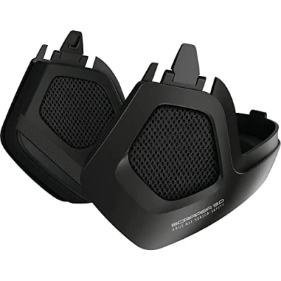 Abbildung von ABUS Scraper 3.0 WinterKit für den Fahrradhelm Ohrenschützer und Helmmütze gegen Kälte Wind Schwarz, Größe L