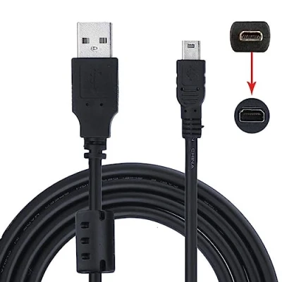 Abbildung von chenyang Nikon UC E6 USB Kabel, 2.0 auf Mini 8Pin Lade und Datenübertragungskabel für COOLPIX D5200 D3200 D7200 S2500 S2600