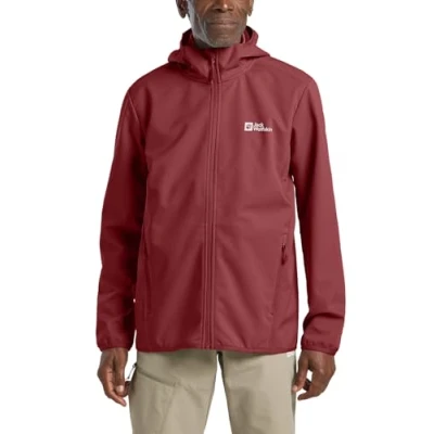 Abbildung von Jack Wolfskin Bornberg Softshelljacke, Herren, Größe: XL, Safflower