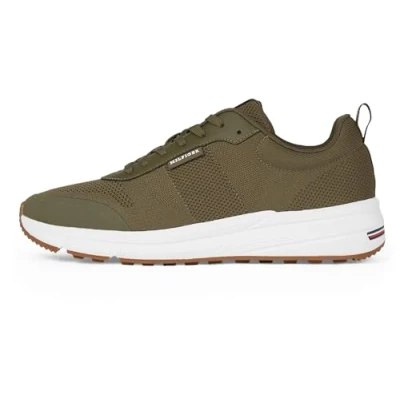 Abbildung von Tommy Hilfiger Lightweight Modern Sneaker low, Herren, Größe: 43, Olive green Schuhe