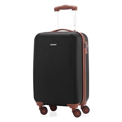 Abbildung von Hauptstadtkoffer Wannsee Hartschalen Reisekoffer, 58 cm, 37 Liter, Schwarz/braun