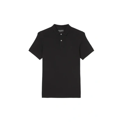 Abbildung von Marc O&#039;Polo Kurzarm Poloshirt, Herren, Größe: Small, Black