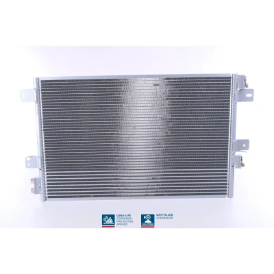 Abbildung von NISSENS 940151 Klimakondensator ohne Trockner Aluminium 674 R 134a