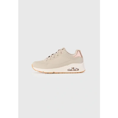 Abbildung von Skechers UNO Sneaker low taupe/silvercoloured, Damen, Größe: 36, Taupe/silver/coloured Schuhe