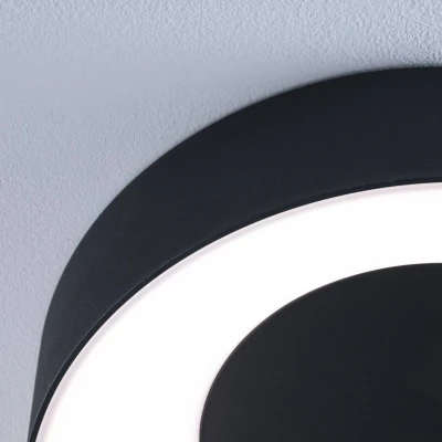 Abbildung von Paulmann LED Deckenleuchte »Casca IP44 White Switch 2100lm 230V 23W Schwarz matt«, 1 flammig