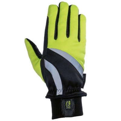 Abbildung von HKM Winterhandschuhe Reflective Touch Gelb/Silber