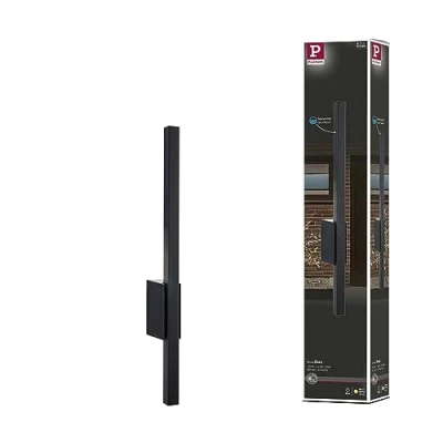 Abbildung von Paulmann 94743 LED Außenleuchte Wandleuchte Stan seewasserresistent IP44 600mm 3000K 9W 220lm 230V Anthrazit Alu Warmweiß