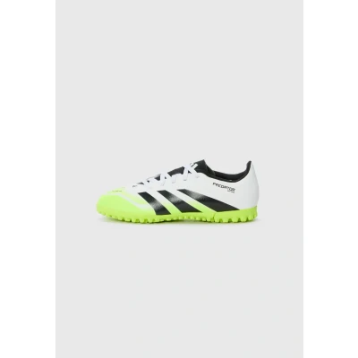 Abbildung von adidas Performance Predator CLUB Unisex Fußballschuhe Turf für Kinder, Größe: 28.5, White/core black/lucid lemon Schuhe
