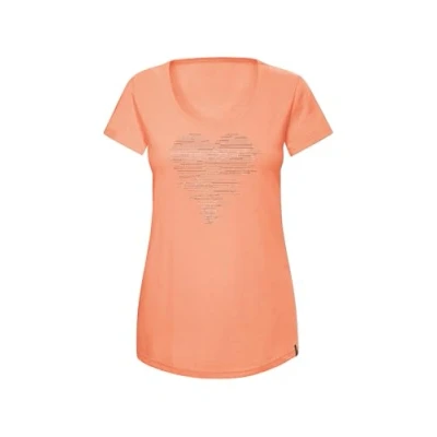 Abbildung von Trigema T Shirt »TRIGEMA mit glitzerndem Herz Motiv«