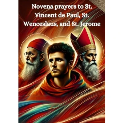 Abbildung von novena prayers to St. Vincent de Paul, Wenceslaus, and Jerome: Jerome, the powerful prayer book for 9 Days