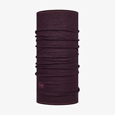 Abbildung von Buff Merino Lightweight Multifunktionstuch SOLID DEEP PURPLE
