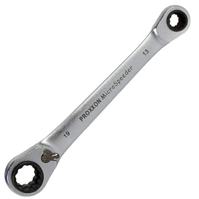 Abbildung von PROXXON 23236 4fach MicroSpeeder 10x13mm + 17x19mm nur ein Werkzeug für die wichtigsten PKW Schrauben
