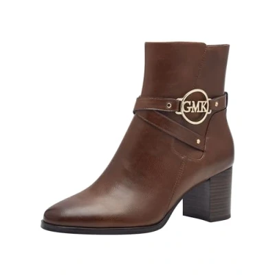 Abbildung von Marco Tozzi BY Guido Maria Kretschmer Stiefelette, Damen, Größe: 38, Chestnut Schuhe