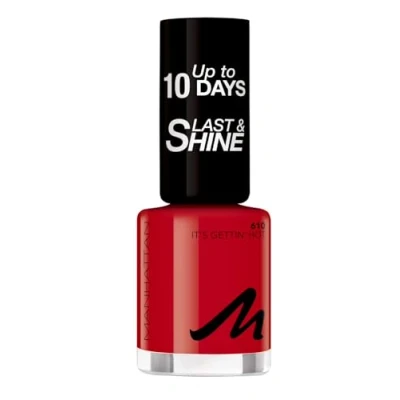 Abbildung von Manhattan Last und Shine Nagellack, Nr.610 It&#039;s Gettin&#039; Hot, 1er Pack (1 X 10 ml)