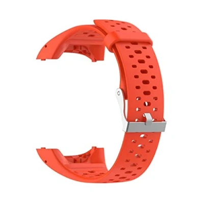 Abbildung von INF Armband für Polar M400/M430, Orange Silikon Ersatzarmband kompatibel mit Laufuhren Sport Band Männer Frauen