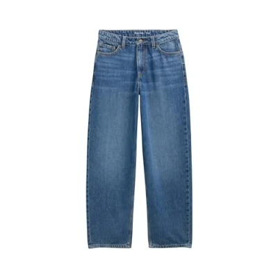 Abbildung von TOM Tailor Skater Jeans Relaxed Fit für Kinder, Größe: 134, Clean mid stone blue denim