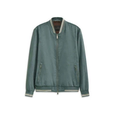 Abbildung von bugatti Collegejacke »Regular Fit«, wasserabweisend trotz leicht perforiertem Oberstoff