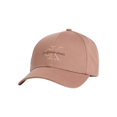 Abbildung von Calvin Klein Jeans MONO LOGO Cap, Damen, Größe: One Size, Cognac