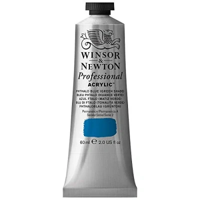 Abbildung von Winsor &amp; Newton 2320515 Professional Acrylfarbe in Künstlerqualität, hohe Farbbrillanz Deckkraft, Archivqualität, 60ml Tube Phthaloblau Grünton