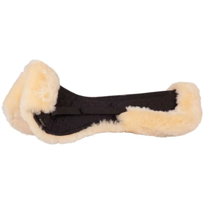 Abbildung von BR Sattelunterlage Sheepskin Schwarz/Natur Pony