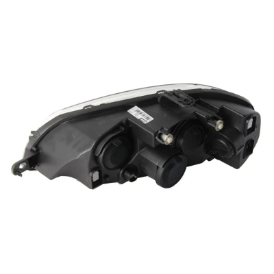 Abbildung von VALEO ORIGINAL PART 088837 Scheinwerfer rechts H7, H1 Halogen transparent mit Abblendlicht für Rechtsverkehr Stellmotor LWR