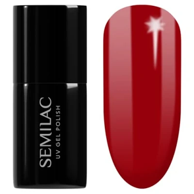 Abbildung von Semilac UV Nagellack 608 Soft Red 7 ml