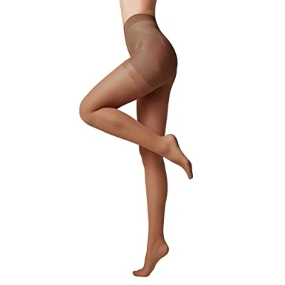 Abbildung von Conte elegant modellierende Damenstrumpfhose mit Push up Effekt X PRESS 40 DEN Formende Feinstrumpfhose Damen Strumpfhose Einfarbig Farbe Mocca Größe 2