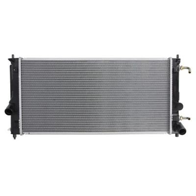 Abbildung von NRF 53894 Kühler, Motorkühlung Aluminium 645 318 13 Kühlrippen gelötet