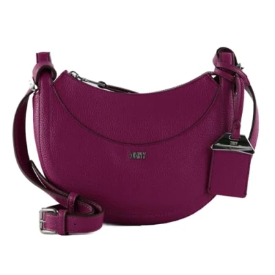 Abbildung von DKNY Women&#039;s Crescent Bag Crossbody, Dark Orchid