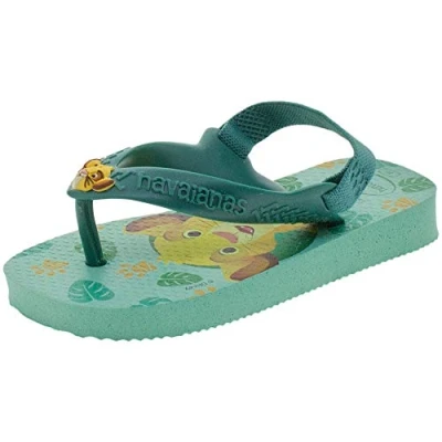 Abbildung von Havaianas Unisex Baby Disney Classic Ii Sandalen, Mehrfarbig (Green Dew 7611), 25/26 EU