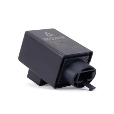 Abbildung von Aharon Motolumino Blinker Relais für Motorräder Universal 12V LED/Halogen Kompatibel mit Honda 3 Pin Anschluss LED Blinkleuchten Lauflichtblinker Blinkrelais Blinkergeber