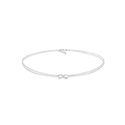 Abbildung von Elli Infinity Halskette, Damen, Größe: 36, Silver