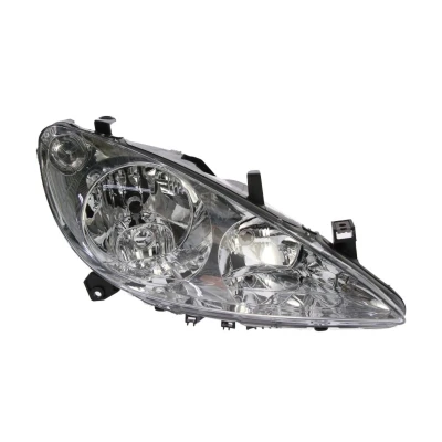 Abbildung von VALEO ORIGINAL PART 088033 Scheinwerfer rechts H7, H1, W5W, PY21W Halogen transparent mit Abblendlicht für Rechtsverkehr Stellmotor LWR