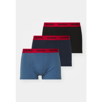 Abbildung von HUGO Trunk Triplet 3 PACK Panties, Herren, Größe: Small, Blue