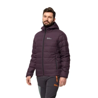 Abbildung von Jack Wolfskin Ather Daunenjacke, Herren, Größe: 4XL, Midnight plum