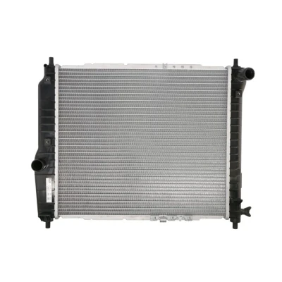Abbildung von NISSENS 61636 Kühler, Motorkühlung Aluminium 480 413 16 Kühlrippen gelötet CHEVROLET: Aveo / Kalos Hatchback