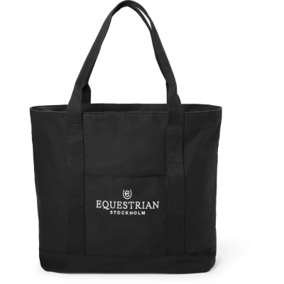 Abbildung von Equestrian Stockholm Tote Bag SchwarzVerkauft von Agradi