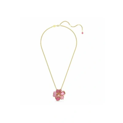 Abbildung von Swarovski Halskette, Damen, Größe: One Size, Rosa