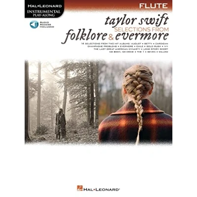 Abbildung von Taylor Swift Selections from Folklore &amp; Evermore: Flute Play Along Book with Online Audio: Audio