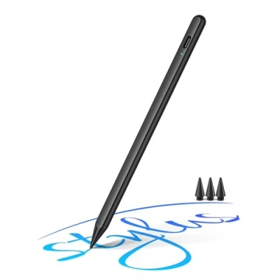 Abbildung von Stylus Pen für Apple Pencil USB C,Pencil Stift iPad 10. Generation/9/8/7/6. Gen/iPad Pro 12&#039;&#039;/12,9&#039;&#039;/11&quot;/iPad Mini 6/5. Air 13&quot;/11&quot;/5/4/3. Gen, Präzise Kontrolle, Magnetische