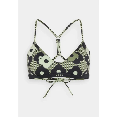Abbildung von Roxy PRO WAVE Triangle Bikinitop, Damen, Größe: XXL, Anthracite