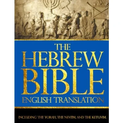 Abbildung von the hebrew Bible Large Print In English Complete (Tanakh or Old Testament) Holy Scriptures consists of and New Testaments: ... Torah, Nevi&#039;im, Ketuvim.