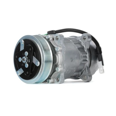 Abbildung von NRF EASY FIT 32040 Kompressor SD7V16 12 PAG 46 R 134 mit Kompressoröl, Dichtring PEUGEOT: 406 Saloon, 206 Hatchback, Partner I Combispace