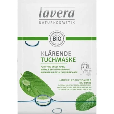 Abbildung von Lavera Klärende Tuchmaske, 21 ml