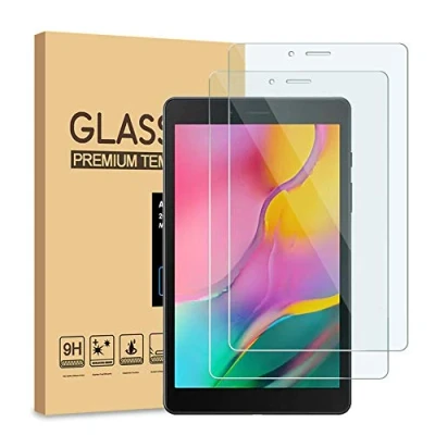 Abbildung von Lspcase Panzerglasfolie für Galaxy Tab A 8.0&quot; 2019 [2 Stück] 9H Schutzfolie HD Displayschutzfolie Tempered Glas Schutzglas Folie Samsung 8.0 Zoll SM T290 T295