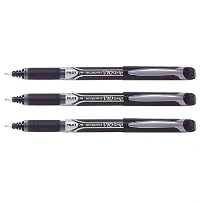 Abbildung von PILOT 298080 Tintenroller Hi Tecpoint &quot;V10&quot; Grip schwarz
