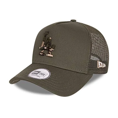 Abbildung von New Era Los Angeles Dodgers Camouflage Infill A Frame Adjustable Trucker Cap One Size