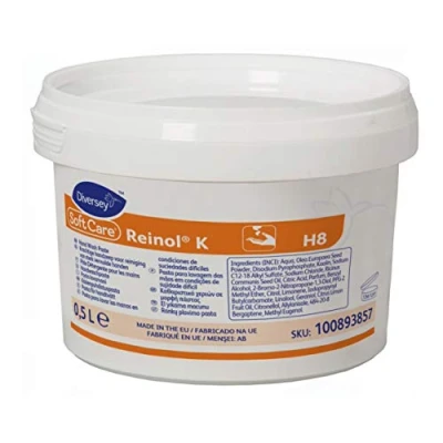 Abbildung von Diversey 100893857 Soft Care REINOL K, Handwaschpaste für mittlere bis starke Verschmutzungen, 0,5 L